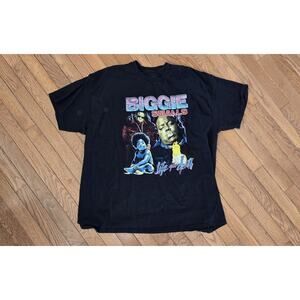 Biggie Men's Collage Graphic Tee with Short Sleeves 2XL